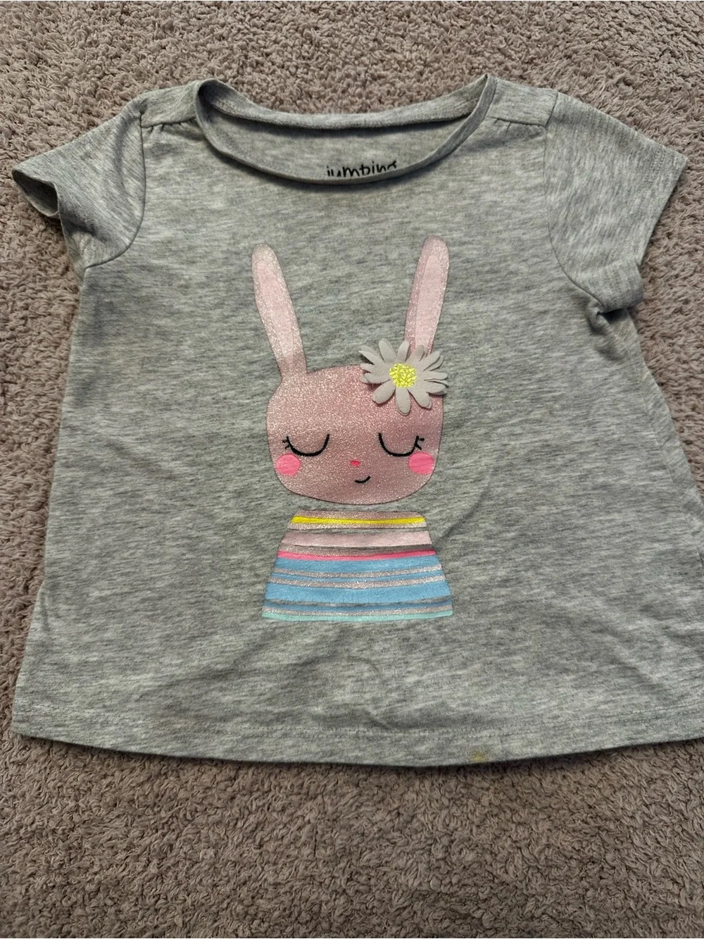 🌈 Jumping Beans 18M Girls Graphic Tee Bundle • 4 Short Sleeve Tops 💕☀️